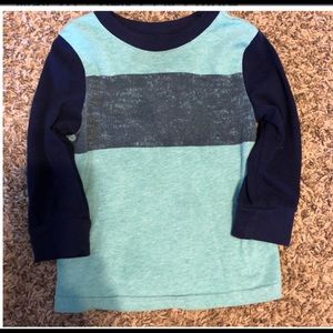 (4) cat & jack 18 Month long sleeve shirts